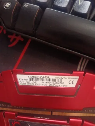 2x G.Skill Ripjaws V DDR4 8GB