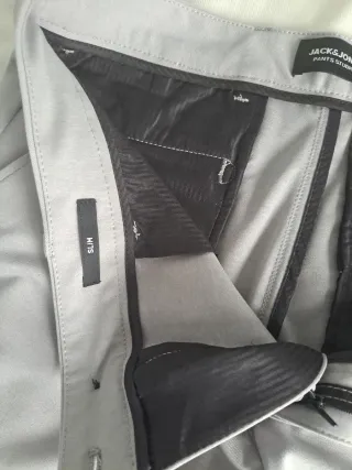 Pantalón Jack & Jones Gris