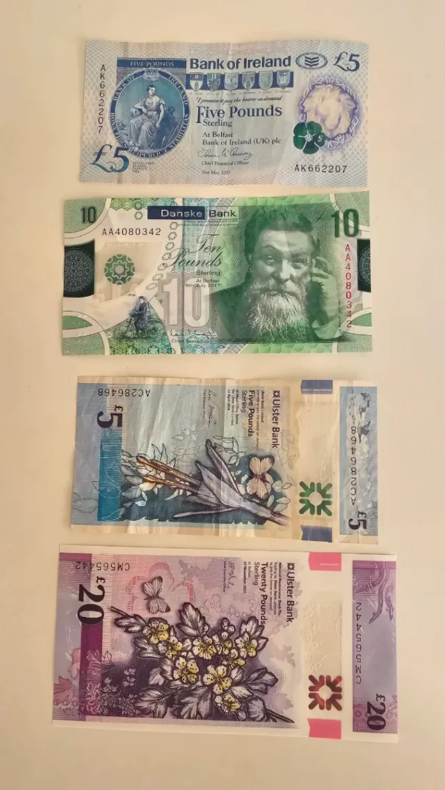 Billetes Irlanda del Norte