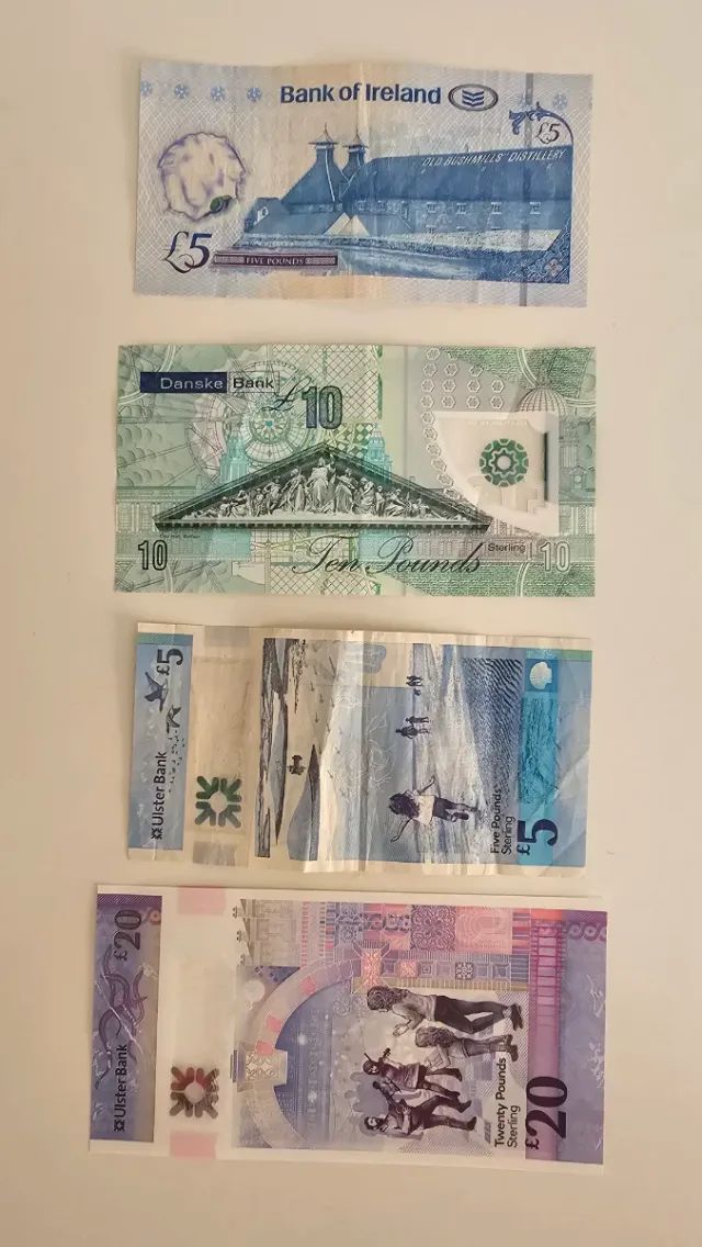 Billetes Irlanda del Norte
