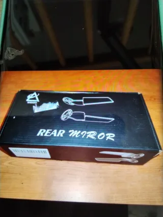 Espejos Retrovisores Moto Negros