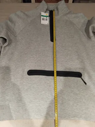 Sudadera Nike Tech Hombre XL Gris
