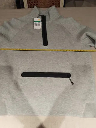 Sudadera Nike Tech Hombre XL Gris