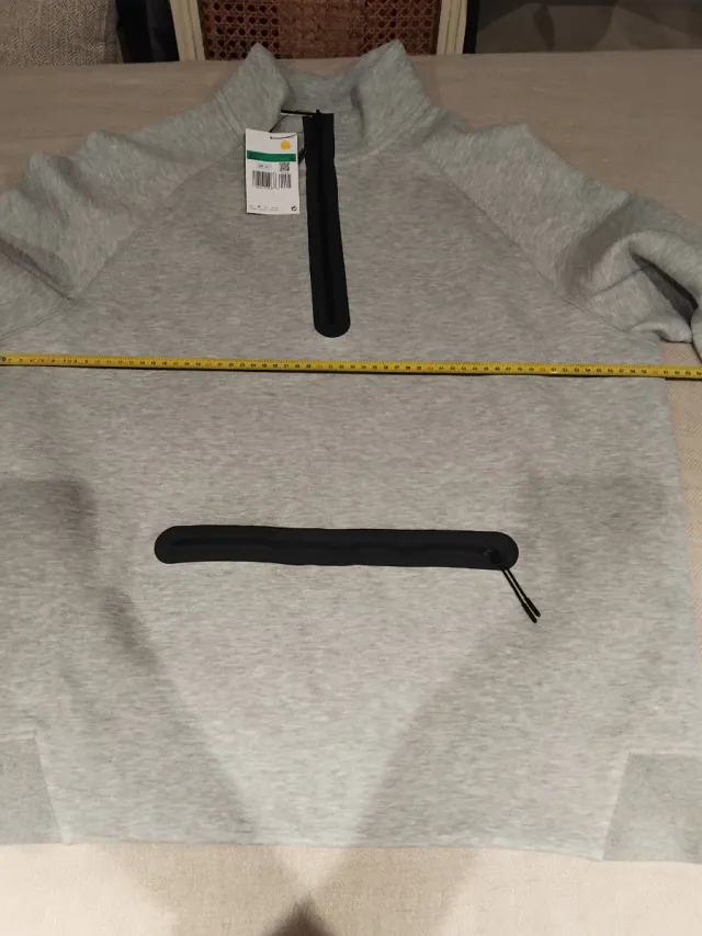 Sudadera Nike Tech Hombre XL Gris