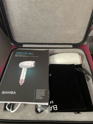 Depiladora de luz Pulsada Cecotec Bamba