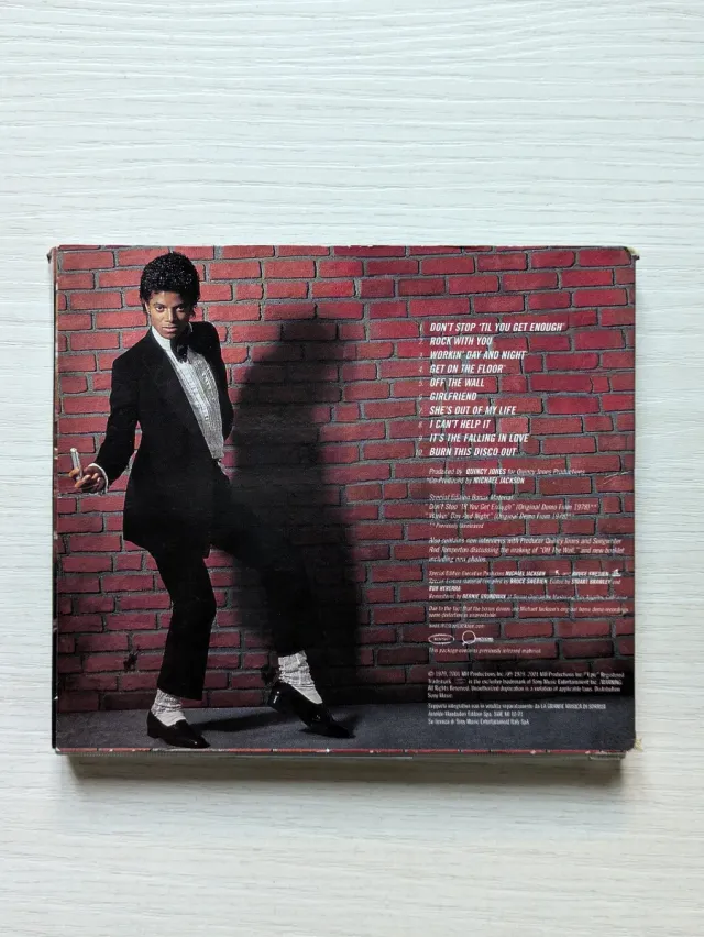 Michael Jackson Off The Wall special edition CD