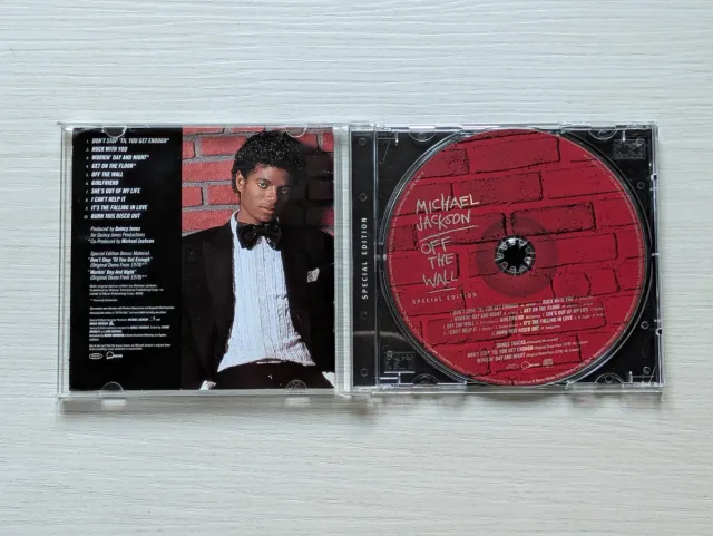Michael Jackson Off The Wall special edition CD