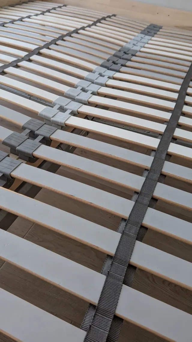 Cama Ikea BJÖRKSNÄS 160x200 + 2 Somieres Lonset