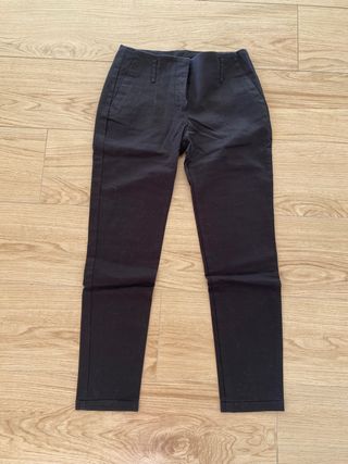 Pantalón negro Zara Talla S