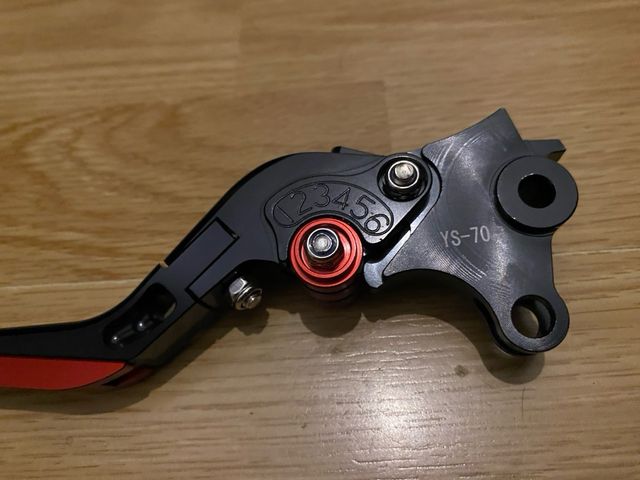 Manetas de moto ajustables