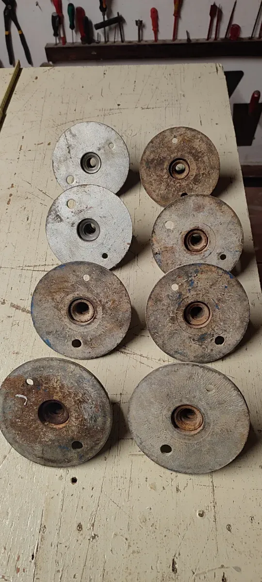 8 Tuercas Espadín Encofrado