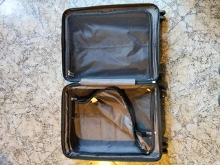 Maleta Cabina Rígida Paco Martinez Gris