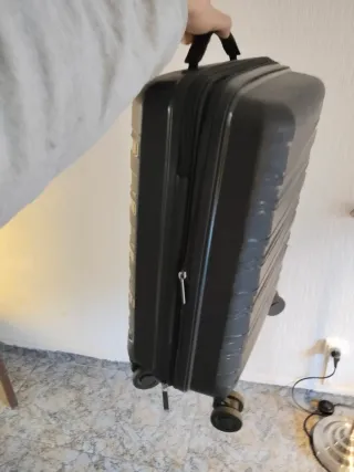 Maleta Cabina Rígida Paco Martinez Gris