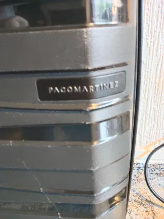 Maleta Cabina Rígida Paco Martinez Gris