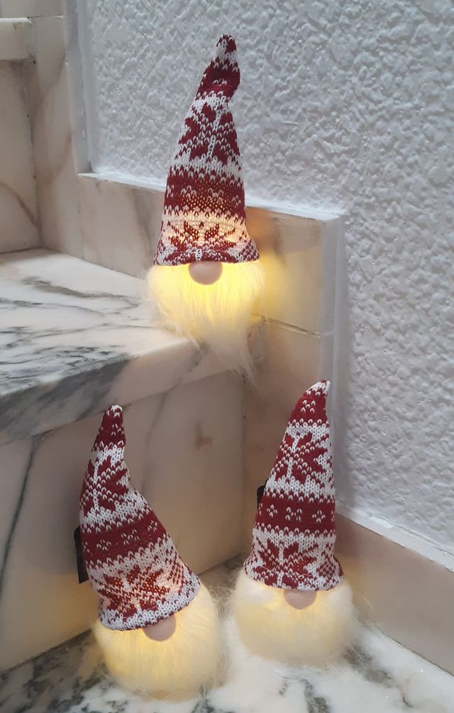 Lote seis (6) Adornos Navidad