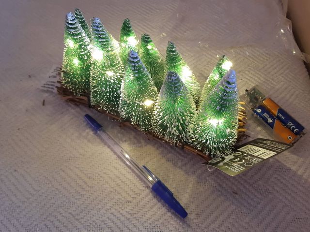 Lote seis (6) Adornos Navidad