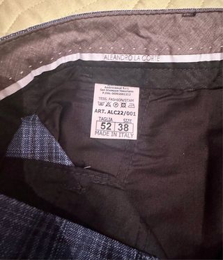Pantaloni uomo Aleandro La Corte - Made in Italy