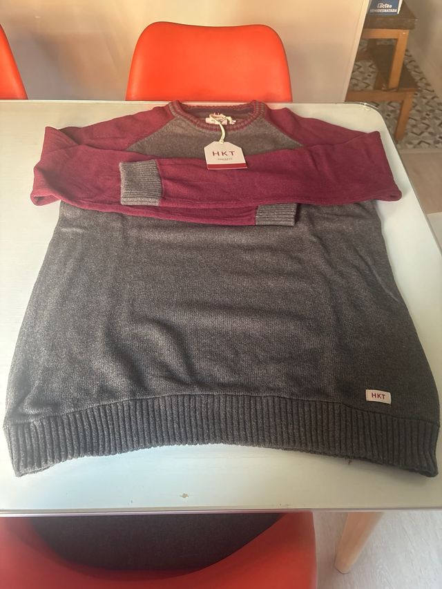 Jersey Hackett Gris Talla L