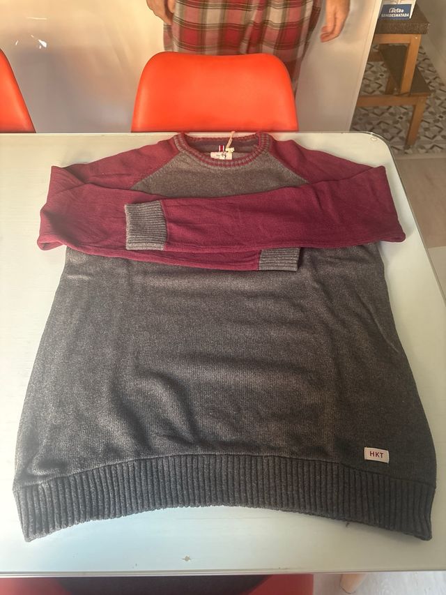 Jersey Hackett Gris Talla L