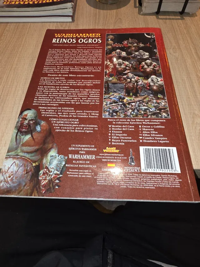 Warhammer Reinos Ogros Codex