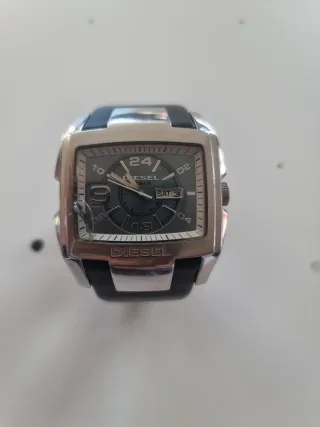 Reloj Diesel Hombre Negro y Plateado