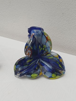 Portacandele in vetro di Murano