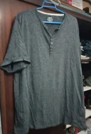 Camiseta KIABI gris hombre XL