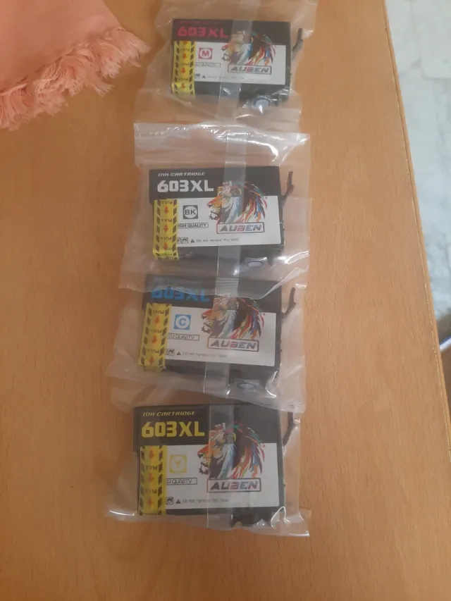4 Cartuchos Tinta AUBEN 603XL