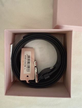 Cintura Coccinelle L nuova nera