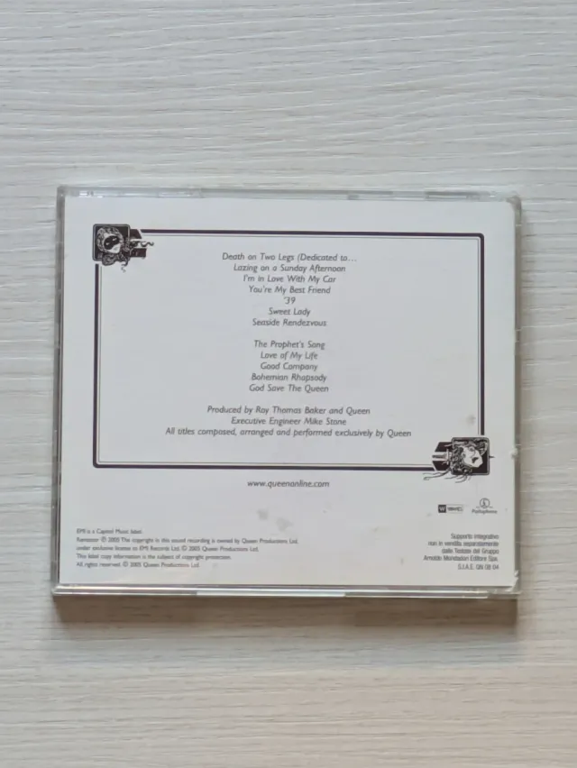 Queen A Night At The Opera CD