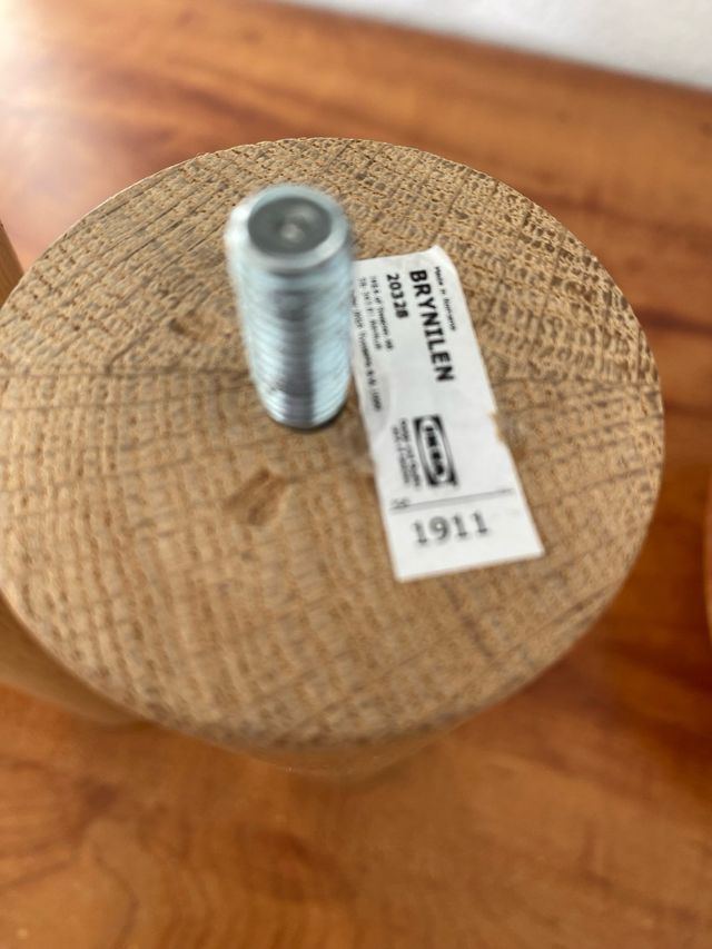 4 Patas Muebles Roble Macizo