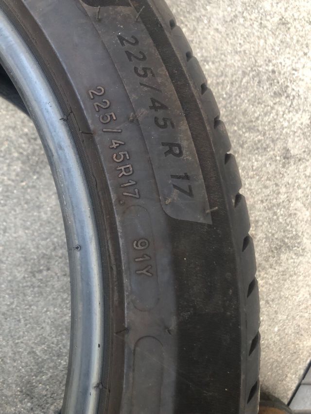 Neumático Michelin 225/45/17 91Y