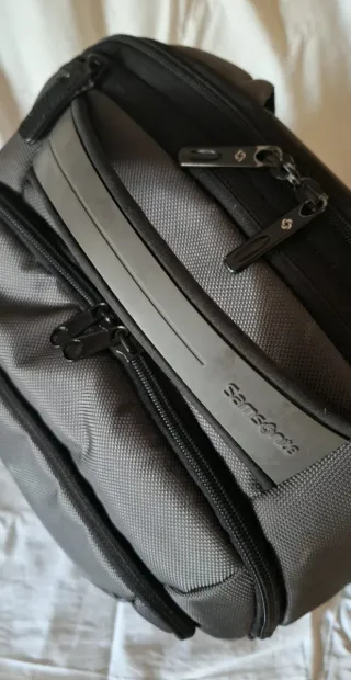 Mochila Samsonite Gris Verde