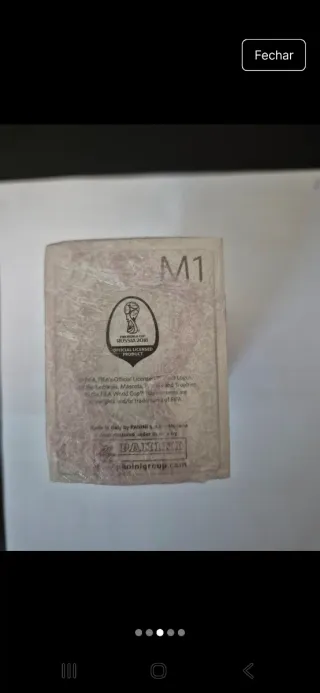 Álbum Panini Copa do Mundo FIFA Rússia 2018