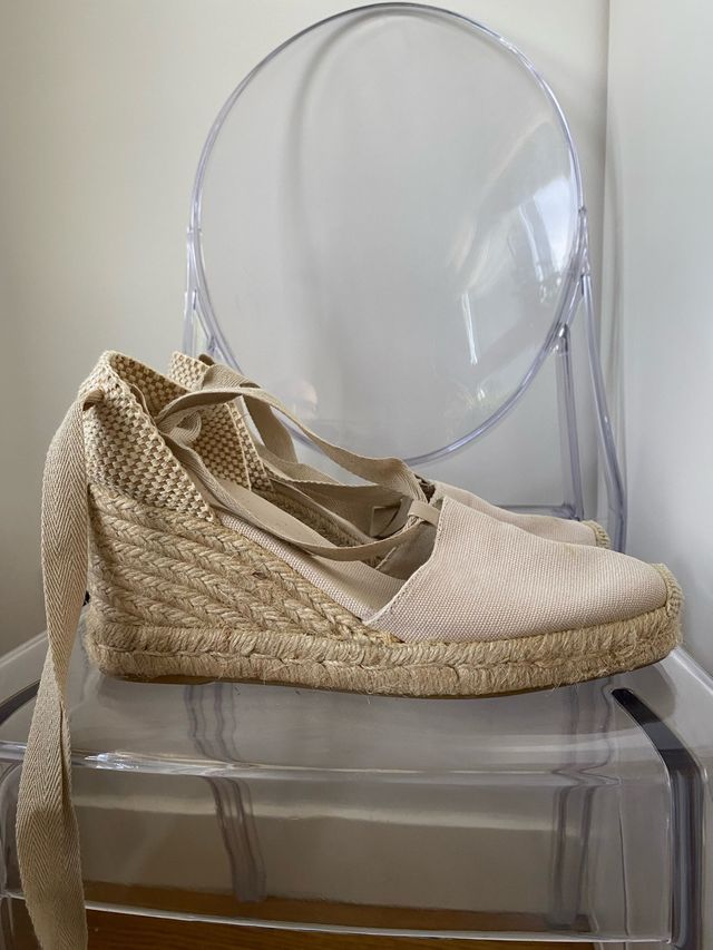 Alpargatas cuña mujer talla 38