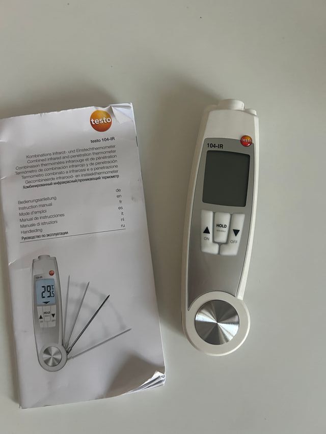 Termómetro Testo 104-IR IR y Sonda