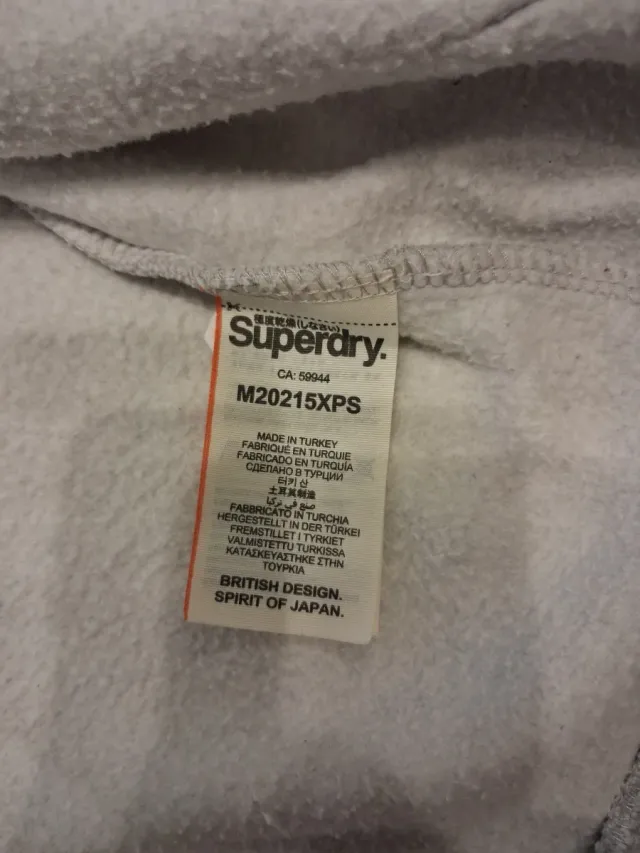 Sudadera Superdry Hombre Gris