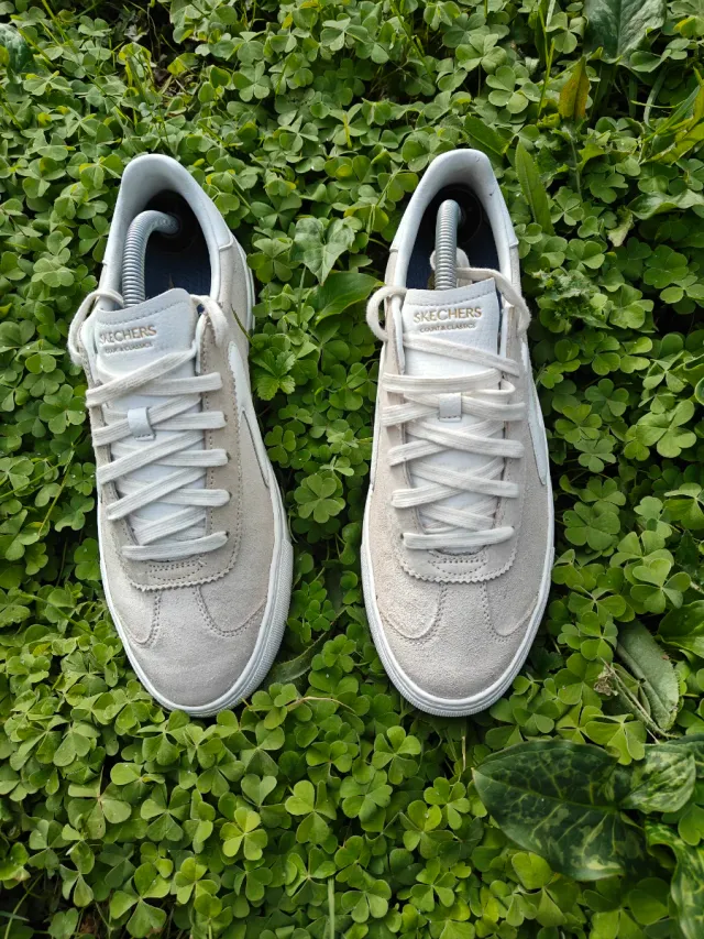 Scarpe Skechers Beige e Bianche