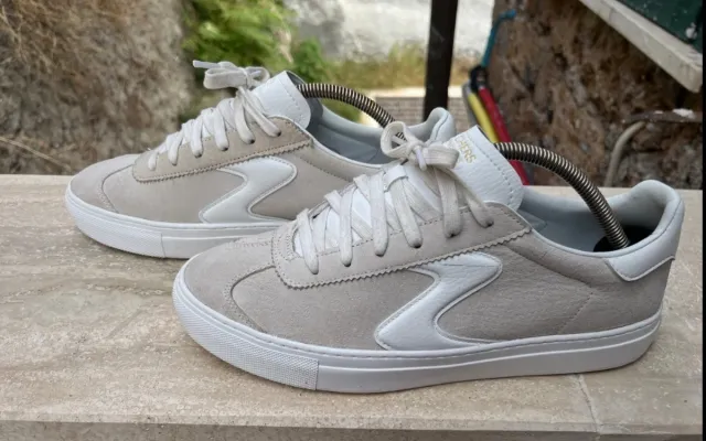 Scarpe Skechers Beige e Bianche