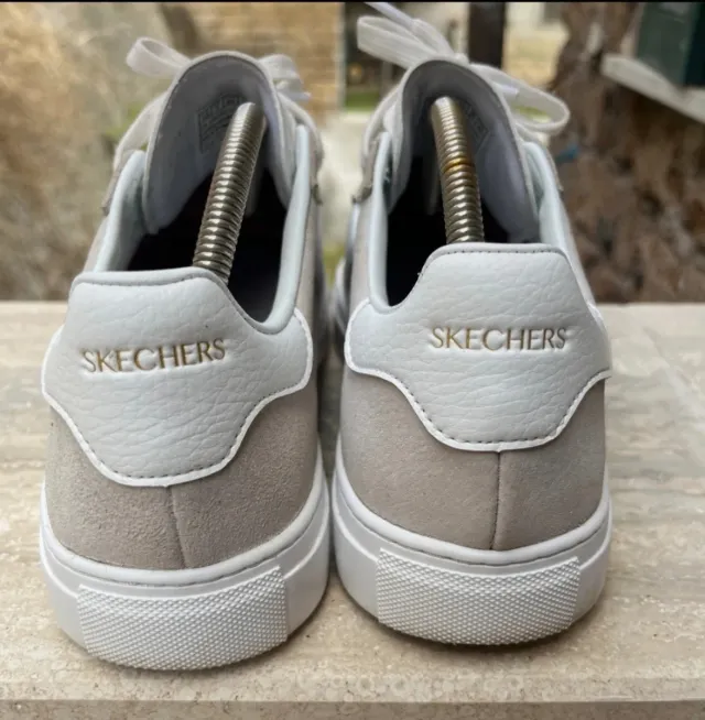 Scarpe Skechers Beige e Bianche