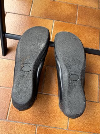 Botines negros de cuero