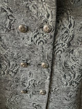 Abrigo Yera mujer gris plata talla 40