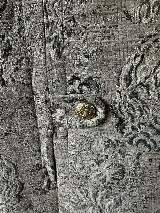 Abrigo Yera mujer gris plata talla 40