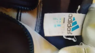 Chaqueta Vintage Adidas Azul y Amarillo