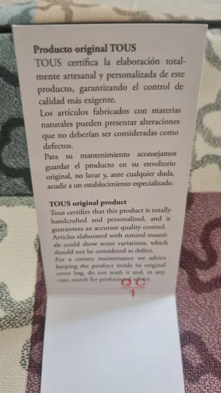 Bolso bandolera Tous patchwork