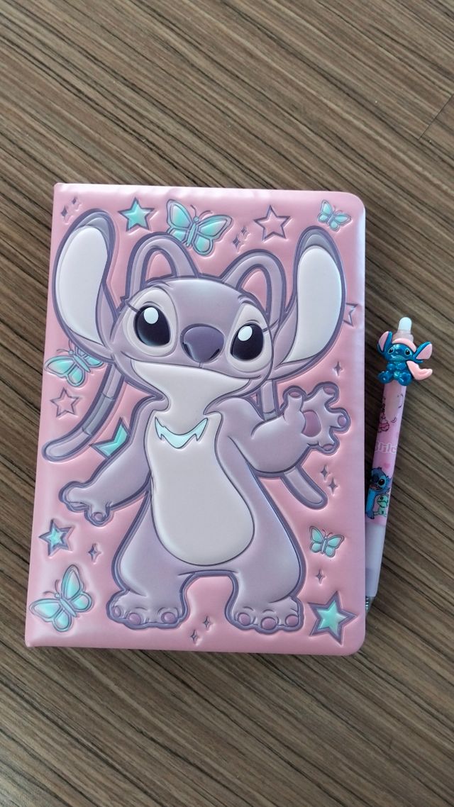 Quaderno e penna Stitch -Nuovi!