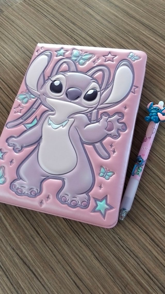 Quaderno e penna Stitch -Nuovi!