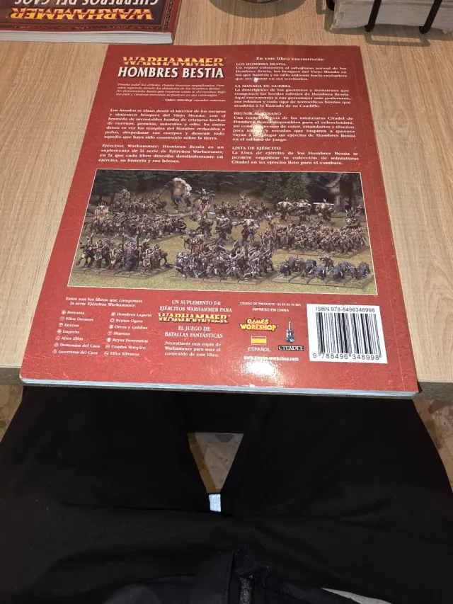 Codex Warhammer Hombres Bestia