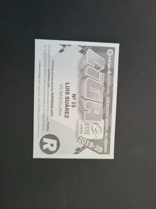 Cromo Luis Suárez FC Barcelona LaLiga