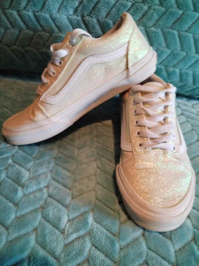 Zapatillas Vans niña glitter Talla 34